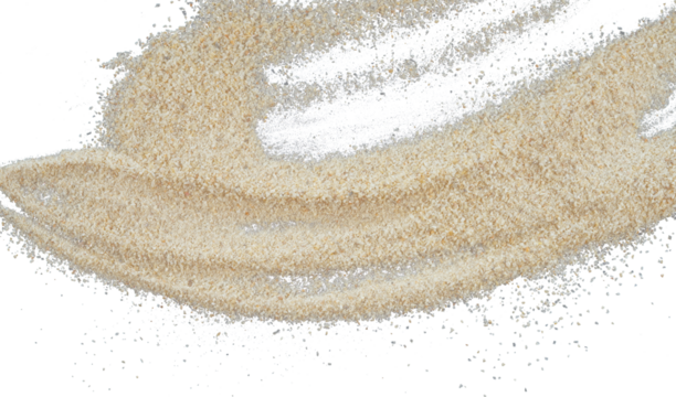 Abstract sand powder texture isolated