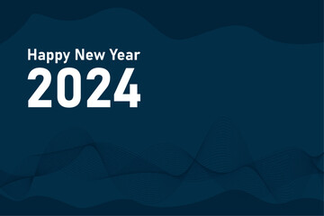 2024 number for Happy New Year