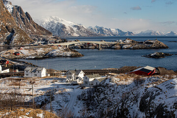 Typical Norwegian landscape