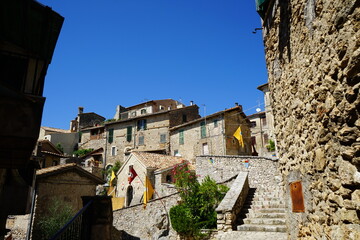 Fototapeta na wymiar Roccantica village, Rieti, Lazio, Italy
