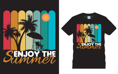 Naklejka premium enjoy the summer