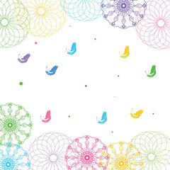 Holi pattern vector illustration