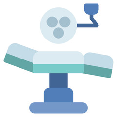 Examination Table Icon