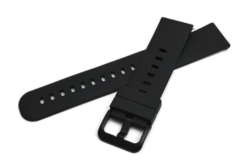 Black watch strap