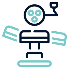 Examination Table Icon