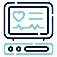 EKG Machine Icon