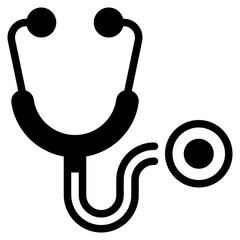 Medical Stethoscope Icon
