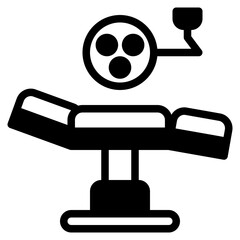 Examination Table Icon