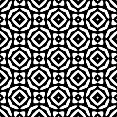 White background with black pattern. Seamless texture for fashion, textile design,  on wall paper, wrapping paper, fabrics and home decor. Simple repeat pattern.