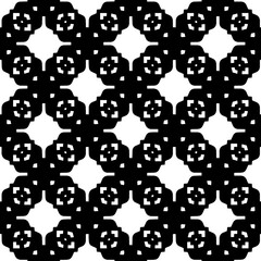 White background with black pattern. Seamless texture for fashion, textile design,  on wall paper, wrapping paper, fabrics and home decor. Simple repeat pattern.