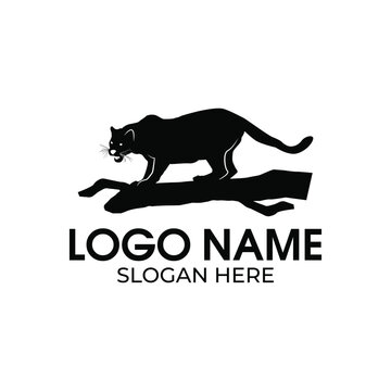 black panther logo design