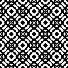 White background with black pattern. Seamless texture for fashion, textile design,  on wall paper, wrapping paper, fabrics and home decor. Simple repeat pattern.