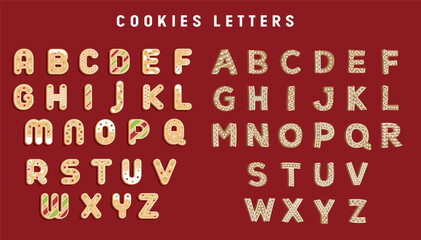letras en galleta