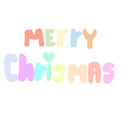 Words merry Christmas