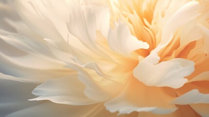 Fototapeta na wymiar a close up of a white flower with a yellow center. generative ai