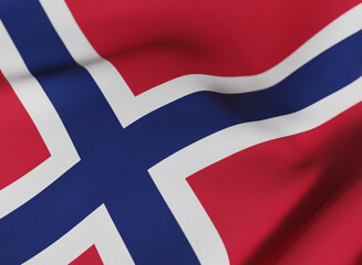 Fototapeta premium Flag of Norway