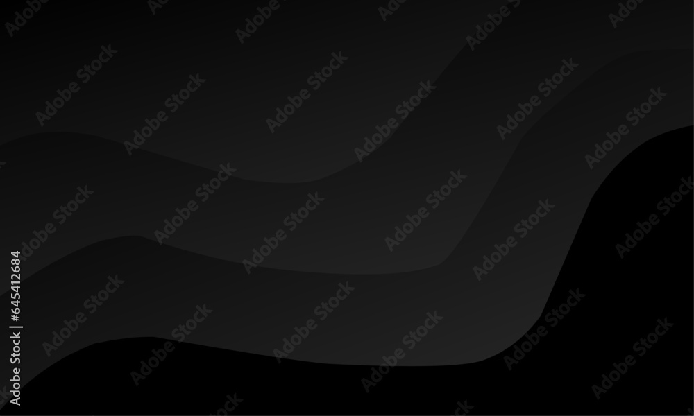 Aufkleber black color abstract background, beautiful and simple black abstract pattern background design.