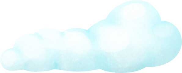 Snow watercolor illustration