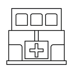 hospital icon design, illustration design