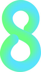 Letter illustration. Hand drawn