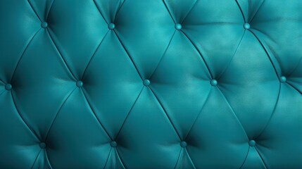  a close up of a blue leather upholstered chair.  generative ai