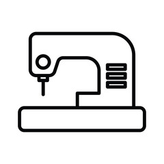 sewing machine icon design, illustration design