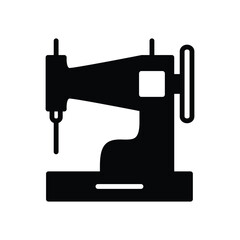sewing machine icon design, illustration design