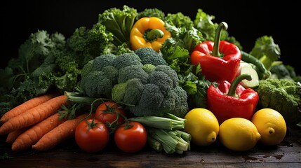 assorted raw organic vegetables Detox diet