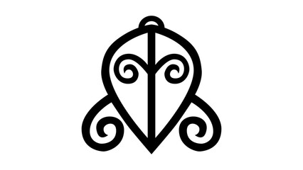Odo Nnyew Fie Kwan Adinkra Symbol of Love