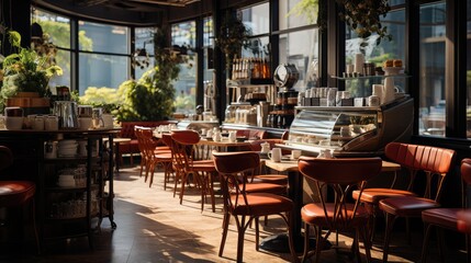 Coffee Shops and restaurants to use as Backgrounds