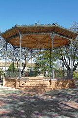 Music kiosk in the Alameda park in Jerez de la Frontera.