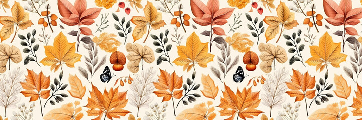Autumn inspired wallpaper and background design. Perfect for the backdrop of a blog or digital journal