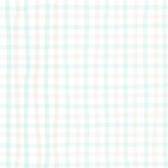 Green Beige Gingham Check Hand Drawn Background