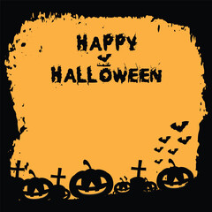 Spooktacular Halloween Vector Illustrations : Halloween banner and post design