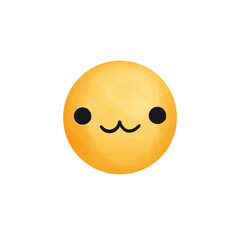 Emoji happy smiley face