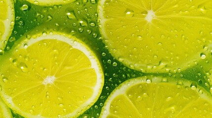 Seamless Lemon Background 