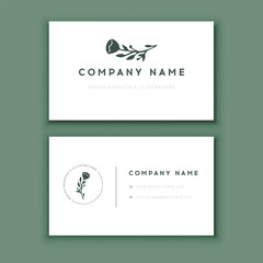 Luxury, Modern and Elegant Business Card Design template