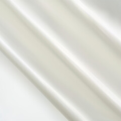 Rippled white cloth background. Fabric texture. eps 10