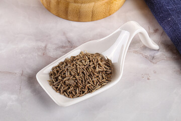 Zeera seeds in the bowl