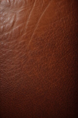 Brown leather texture background