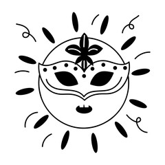 Masquerade Smiley