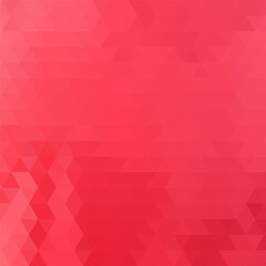 Red triangles, vector illustration, banner for advertising, template for presentation, decor element. eps 10