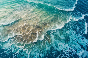 Obraz na płótnie Canvas blue sea water texture