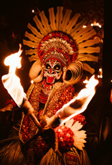 Obraz premium Theyyam Thira ( Malabar Festival )