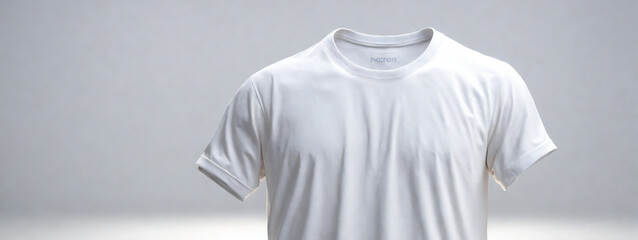 White T-Shirt, Mockup template for design print