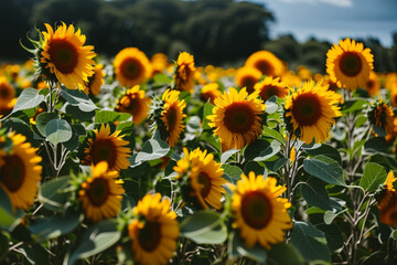 Fototapeta premium Sunflowers