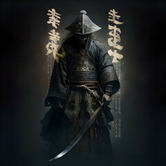 Fototapeta premium Oriental Samurai 