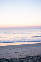 Ocean Waves at Sunrise in Outer Banks Nags Head North Carolina