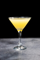 glass of martini