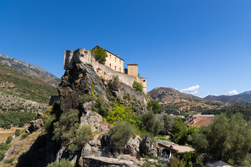 Fototapeta na wymiar Zitadelle von Corte, Korsika, Frankreich